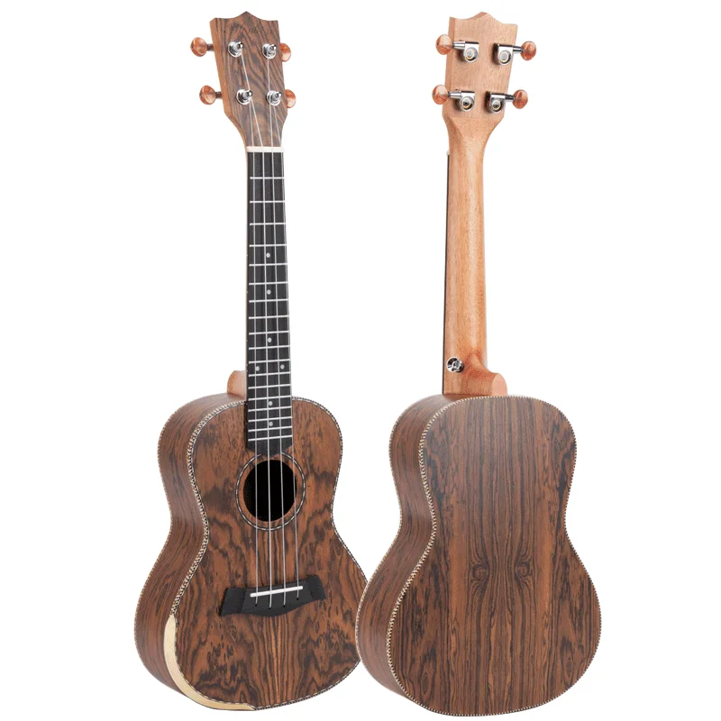High Quality Laminated butterfly with Wood Binding 23 Inch Concert Ukulele