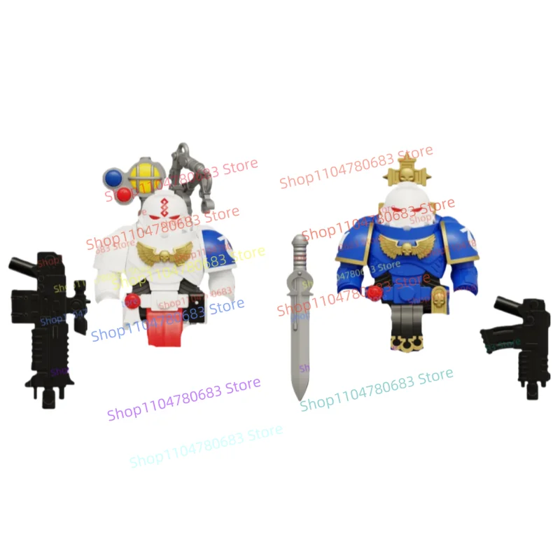 

MOC Building Blocks 8CM Doctor Mini Figure Assembly Model Display Anime Game Character Toy Decoration Gift Collectible