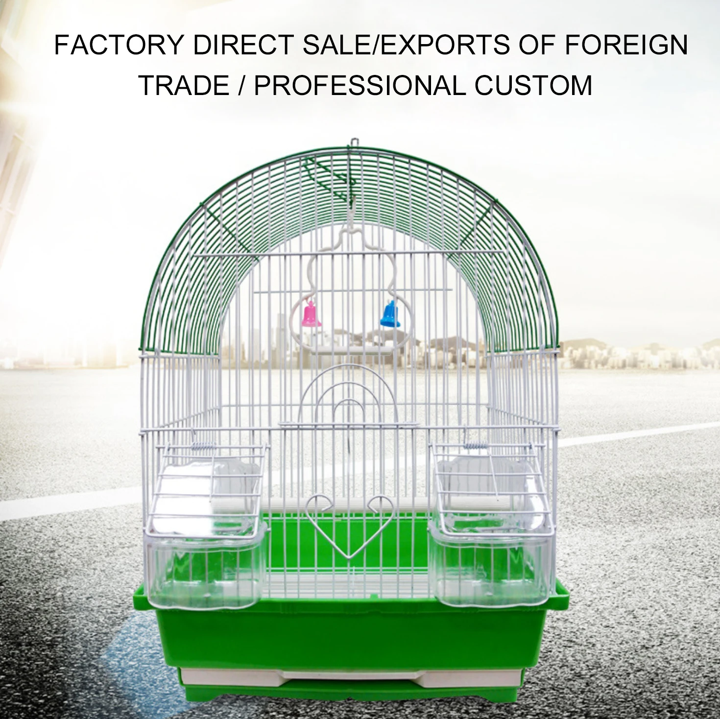 Factory direct sales cage type China imported small wedding decoration breeding live cage