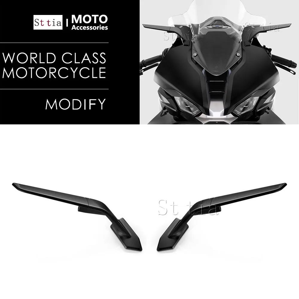

For BMW S1000RR S1000 RR s1000rr s1000 rr 2025 New Wind Wing Mirror Motorcycles Adjustable Rotating Rearview Mirror