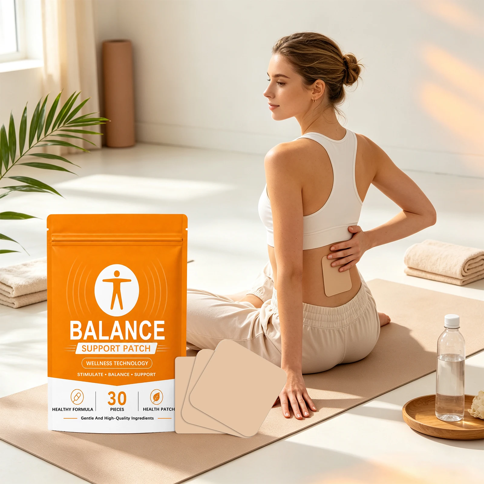 Balanced Health Patch Balance Body Condition Promotes Positive Emotions Relaxing Body Body Vitality Maintenance Easy To Carry