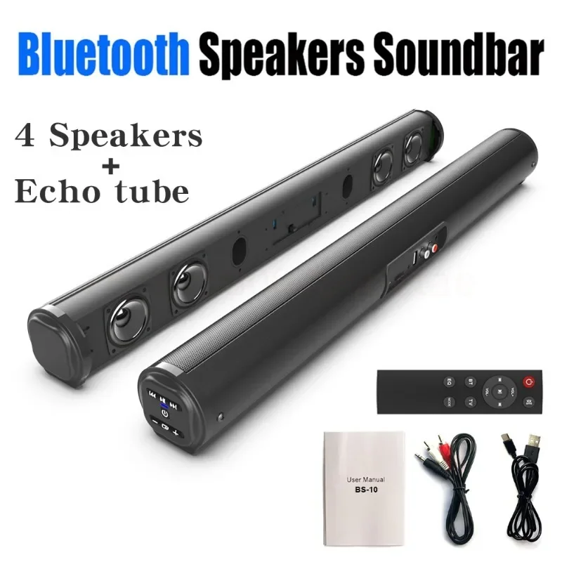 Imagem -04 - Super Poderoso Portátil sem Fio Bluetooth Speaker Surround Stereo Home Theater tv Sound Box Subwoofer Rádio fm