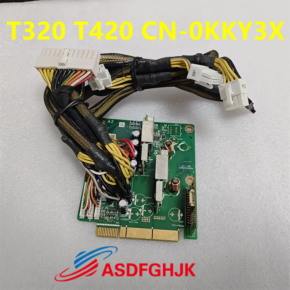 Imagem -01 - Distribuição de Energia Kit Board Power Backplane Board para Poweredge Cn0kky3x 0kky3x T320 T420 distribuicao de energia kit board power backplane board para poweredge cn0kky3x 0kky3x t320 t420 01