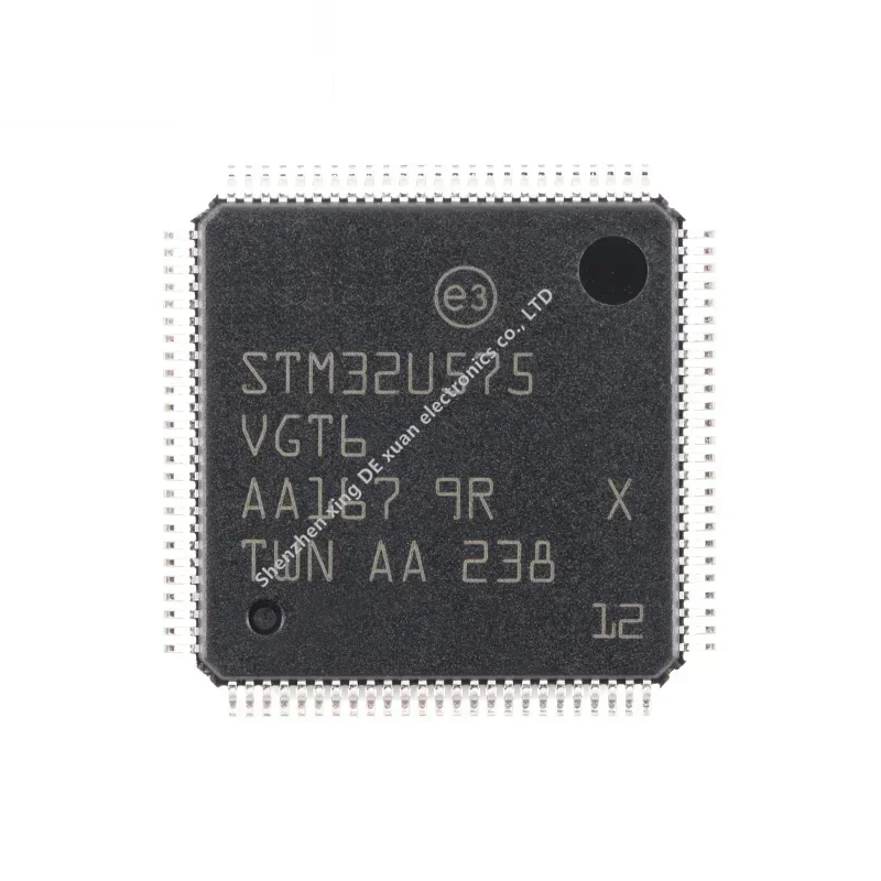 Originele STM32U575VGT6 LQFP-100 ARM Cortex-M33 32-bit microcontroller-MCU Geïntegreerde schakeling IC