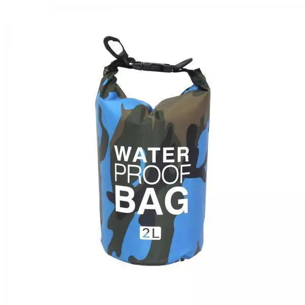 Outdoor Waterproof Bag Leakproof Foldable Roll Top Organizer with Strap for Water Sports Kayaking Boating Camping