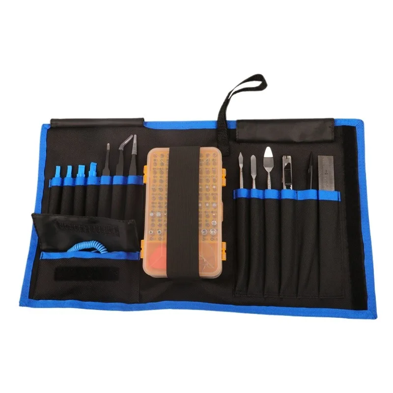 Portable Precision Screwdriver Assortment Set, Magnetic Screwdriver Kit with Leather Case for Phone, Laptop & Watch Repair