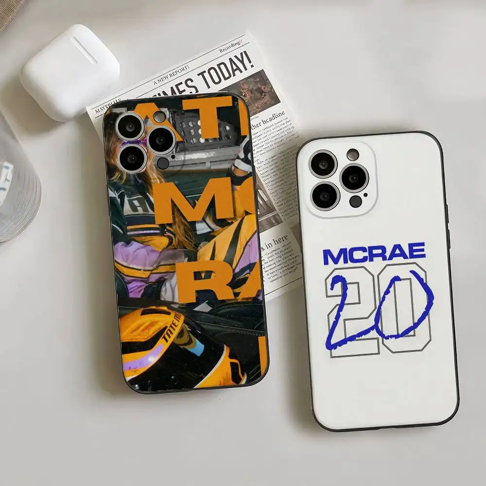 

Singer T-Tate M-McRae Phone Case Silicone Soft For IPhone 16 15 14 13 12 11 Plus Pro Max Plus