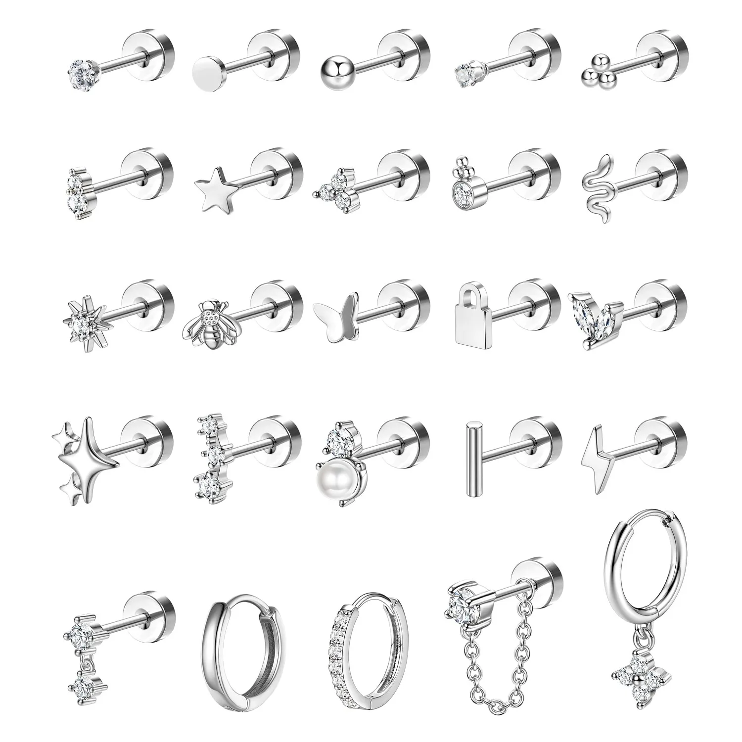 : Pendientes de botón