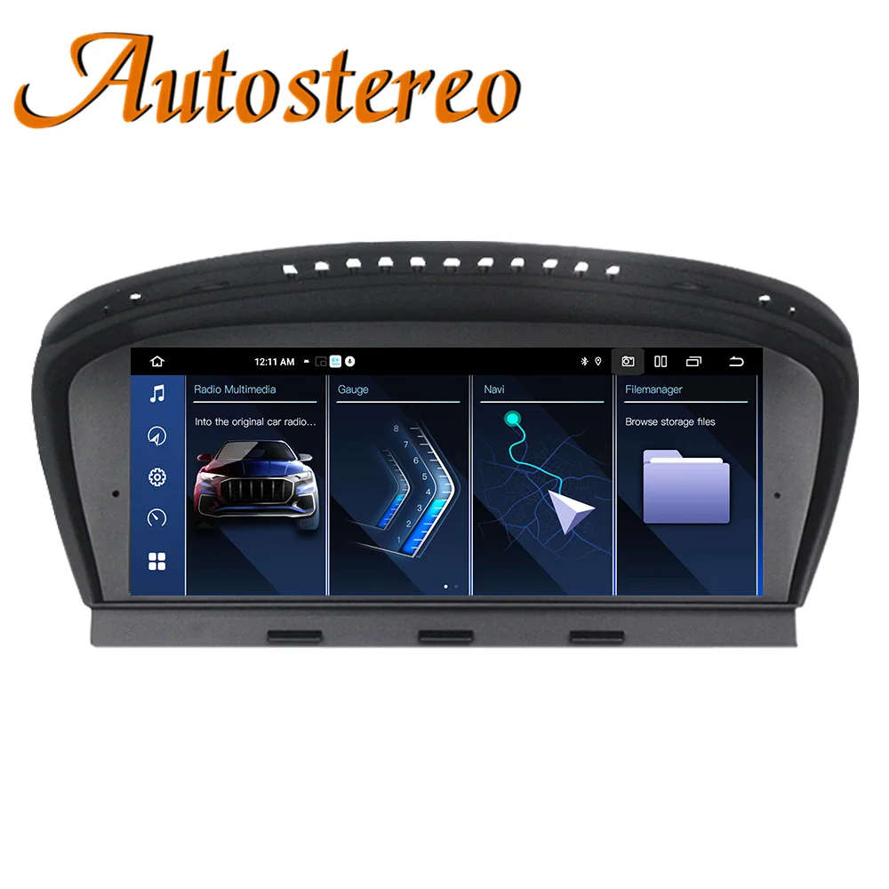 8.8 Inch Wireless CarPlay Android Auto Car Multimedia Radio For BMW 5/3 Series E