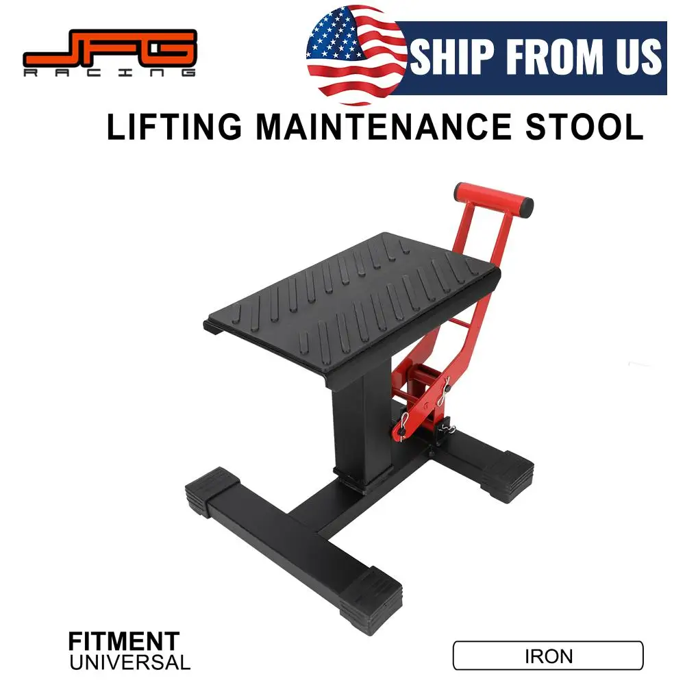 

Универсальная подставка для подъема мотоцикла, ремонтная скамейка без гидравлического для Honda Suzuki Surron KTM ATV, инструменты для ремонта электрического велосипеда