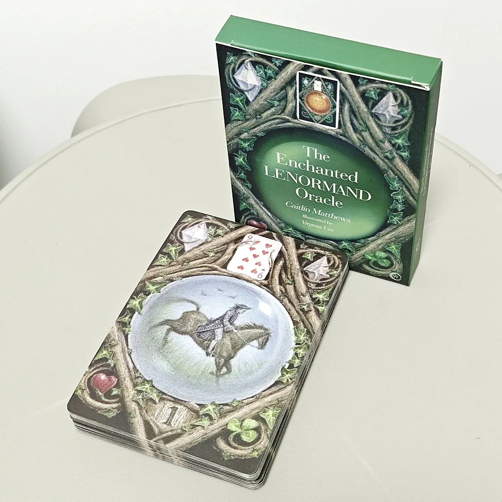 39 Magical Cards  The Enchanted Lenormand Oracle 10.4*7.3cm To Reveal Your True Self and Your Destiny