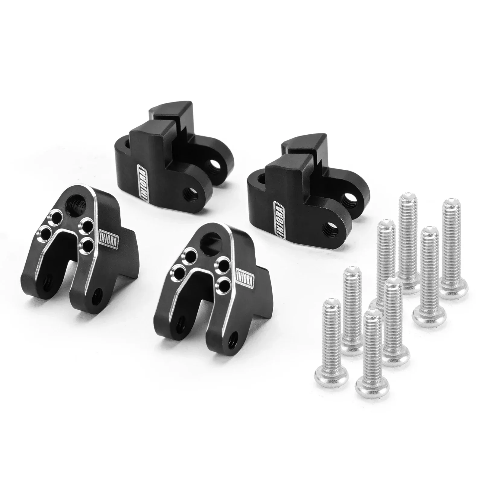 Injora cnc aluminium stock stoßdämpfer höhen lift kit für rc crawler trx4m defender bronco upgrade