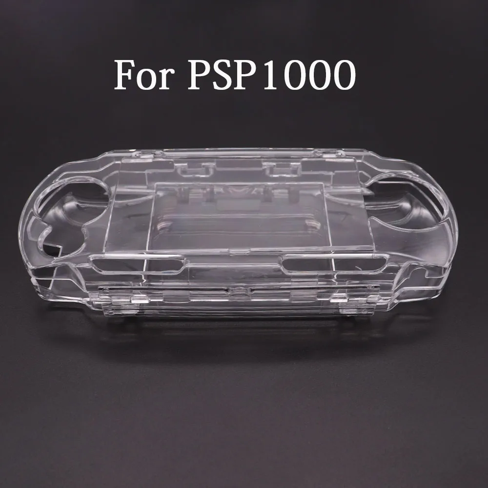 Clear Crystal Protective Case Hard Shell for PS Vita PSV 1000 2000 PSP Go Transparent Protection Cover For PSP1000 2000 3000