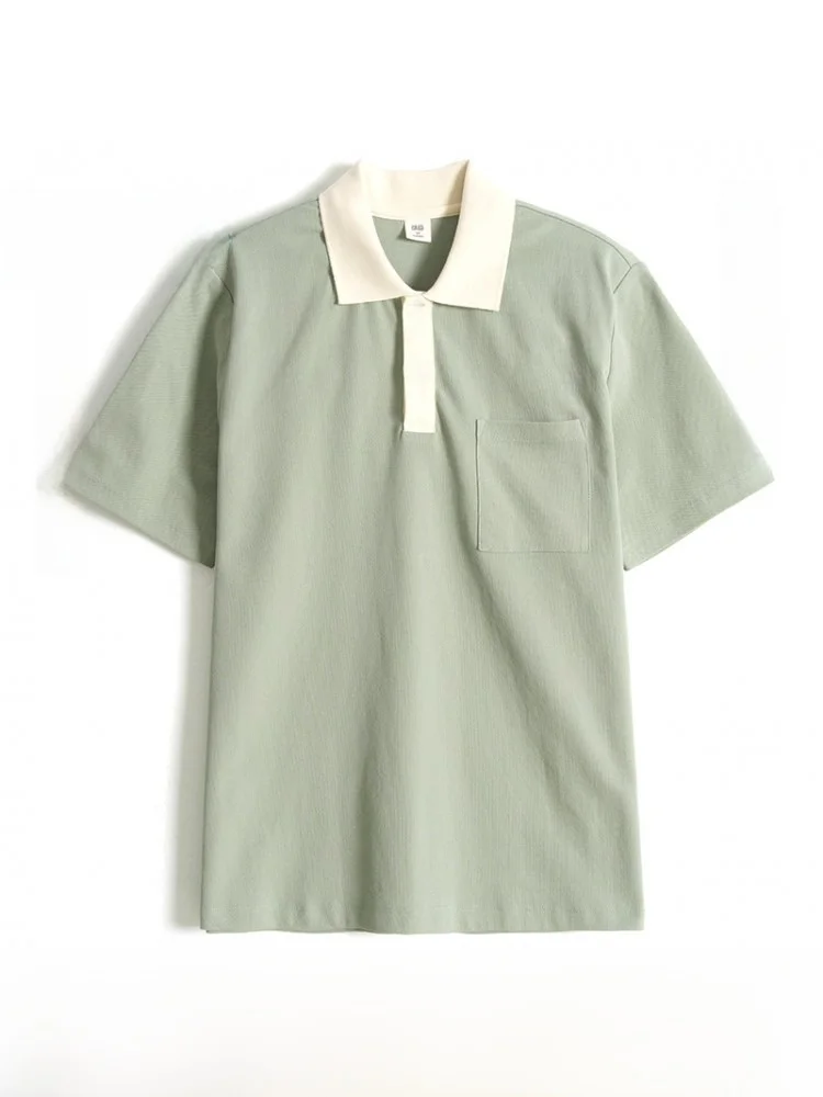 

Cooling Sensation ort Sve T-irt Men's Loose Fit Mid-aged Dad Summer irt Comfortable Breathable Cotton Blend