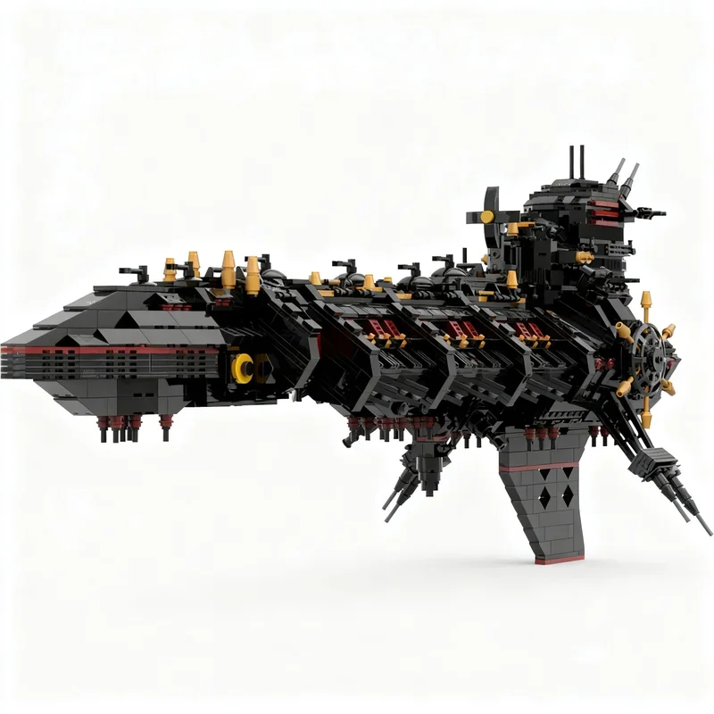 NEW 2346PCS Space Game Vengeful Spirit Gloriana Class Battleship Model DIY Creative Display Assembly Building Blocks Gift Decor