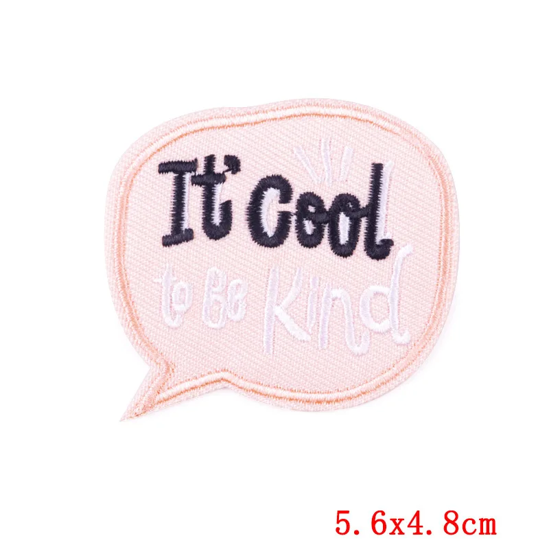 Iron On Patches for Clothes Cartoon Clothing Stickers Fabric Sewing Embroidered Patch Thermal Adhesive Applique Fusible