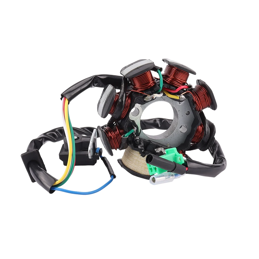 1Pc Motorcycle Ignition Stator Magneto Coil For GY6 49cc 50cc 110cc 125cc 150cc 139QMB 147QMD 152QMI 157QMJ Scooter Moped