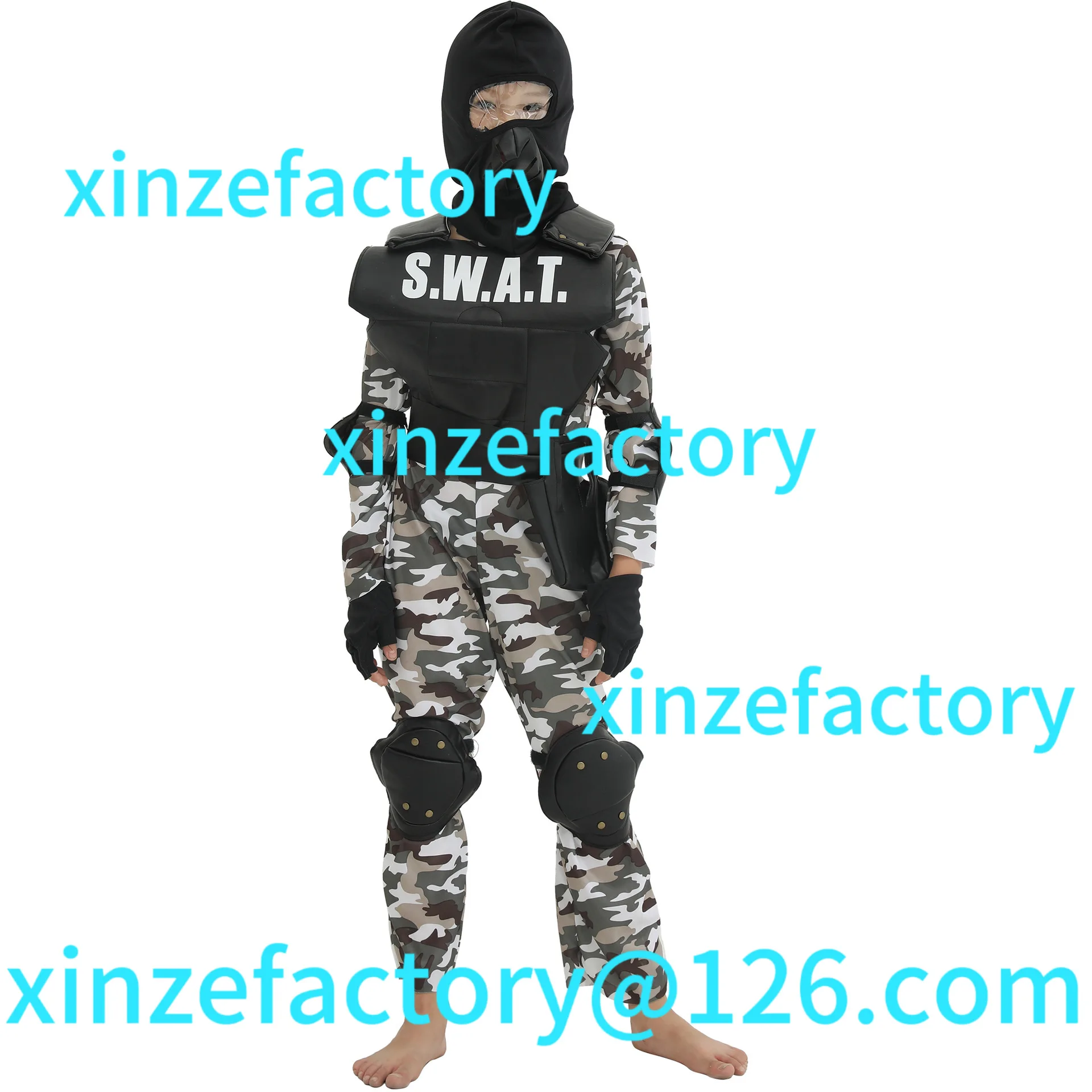

Customization Halloween Party Stage Props Live CS Performance Costumes