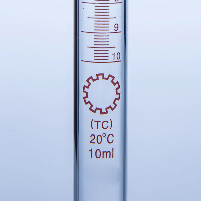 15ml Fermentation tube with graduated,on glass foot