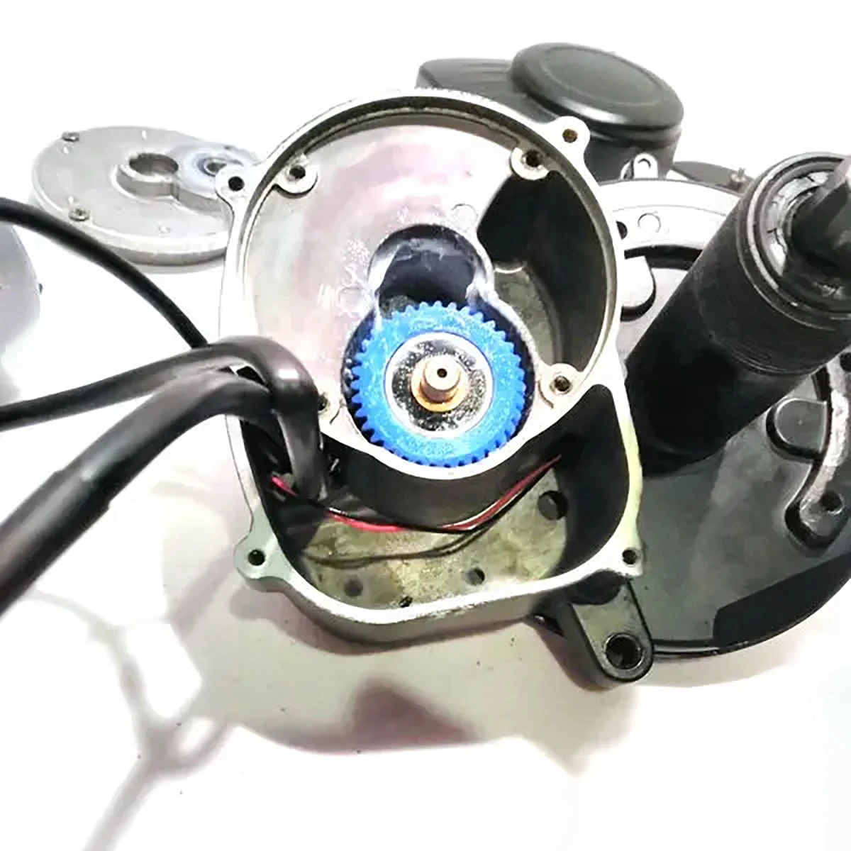 Tongsheng TSDZ2 TSDZ2B Blaue Nylon-Getriebe-Reduzierwelle für 36V 48V Tongsheng Motor Reparatur – Detail 7