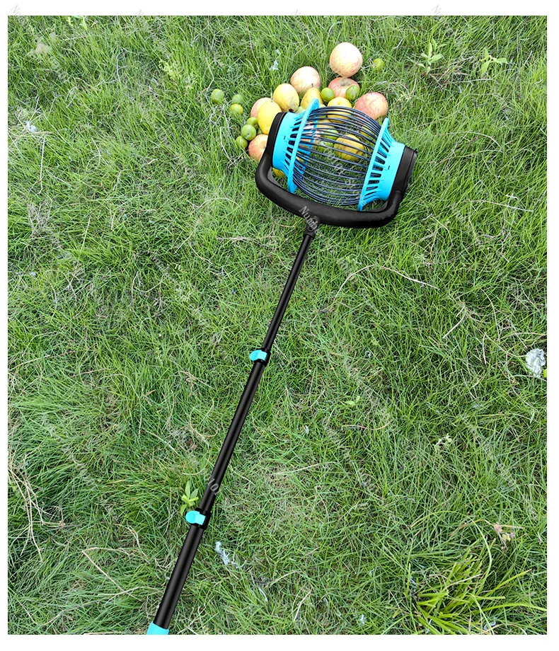 Orchard Tools Aluminum Telescopic Rod Nut Collector