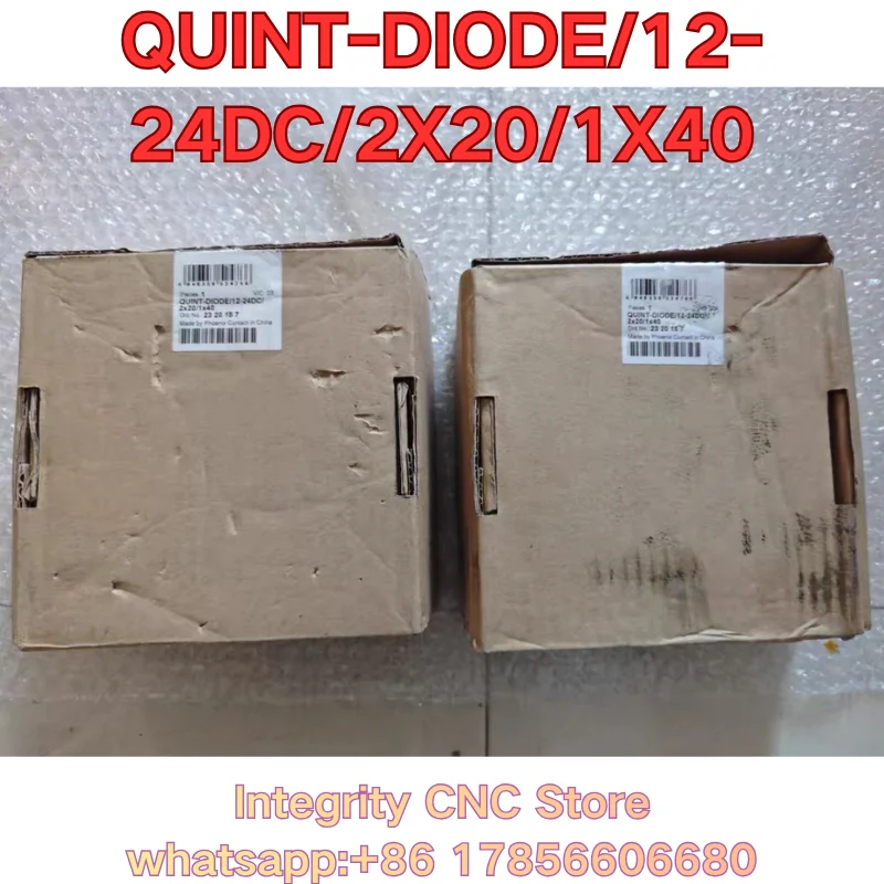 New QUINT-DIODE/12-24DC/2X20/1X40 PLC module 2320157
