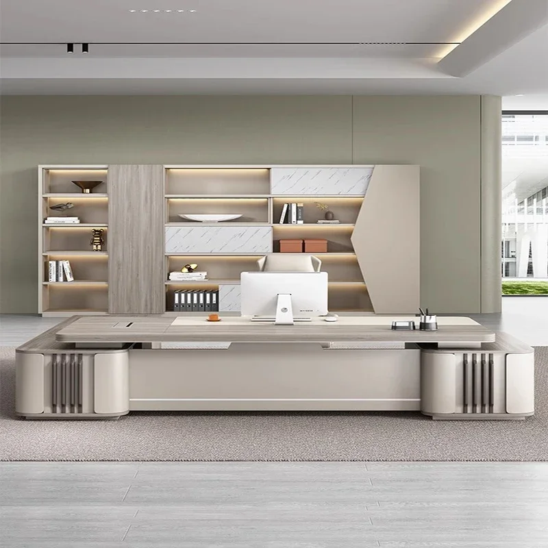 

Office Desk Furniture Organizer Study Table Supplies Accessories Professional Student Computer Tables Work Ufficio Corner Room