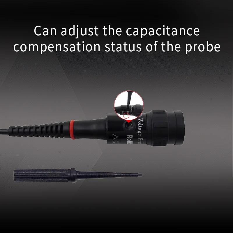 ZOYI راسم الذبذبات التحقيق عدة 1X 10X عالية الدقة راسم الذبذبات محلل التمساح كليب التحقيق موصلات الاختبار