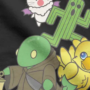 Đội nam Final Fantasy x T -shirts, Quần áo ý tưởng quà tặng, Game Square Enix Geek mọt sách, Cotton 100% 8 Doanh số bán hàng có thể thu thập chính - 2