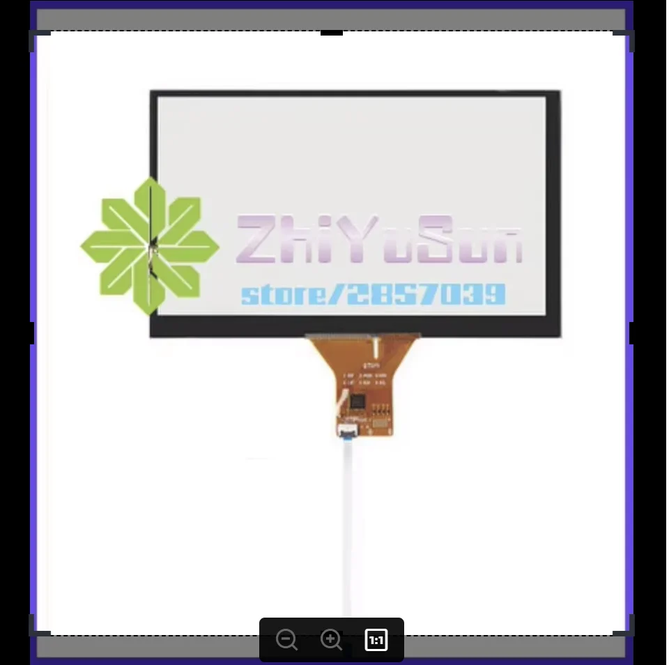 

ZhiYuSun 7 inch capacitive touch screen/GT911 6 pin / 165 * 99/165*100mm 6 line 800*480 Resolution cable Car DVD navigation