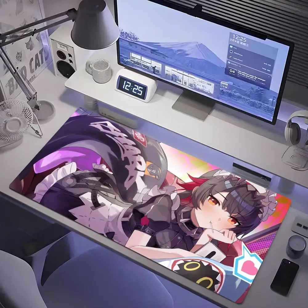 ZZZ ellen joe Mouse Pad Tablet mouse Pad Laptop xl desktop mate, cute HD Rainbow Gaming keyboard pad, Player, 90x40