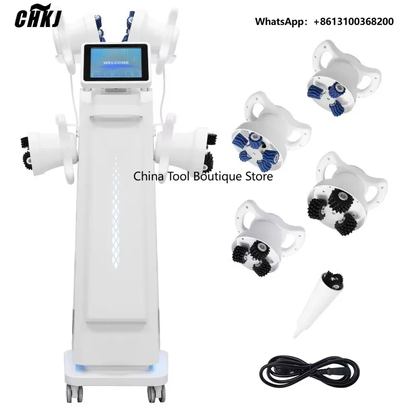 Simultaneous 5-Roller Inner Ball Body Sculpting Machine Multi-Zone Synchronous Lymphatic Drainage Cellulite Firming Spa