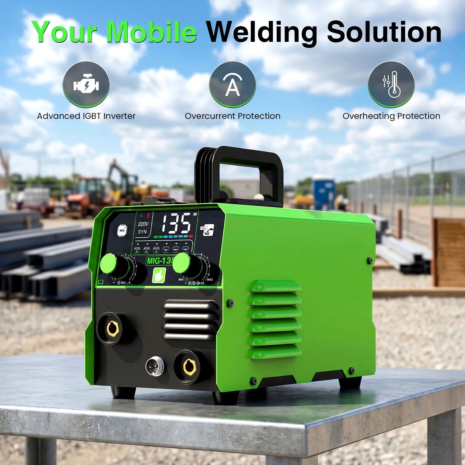 Machine à souder TaskStar MIG- - Portable Welding Generator avis et prix