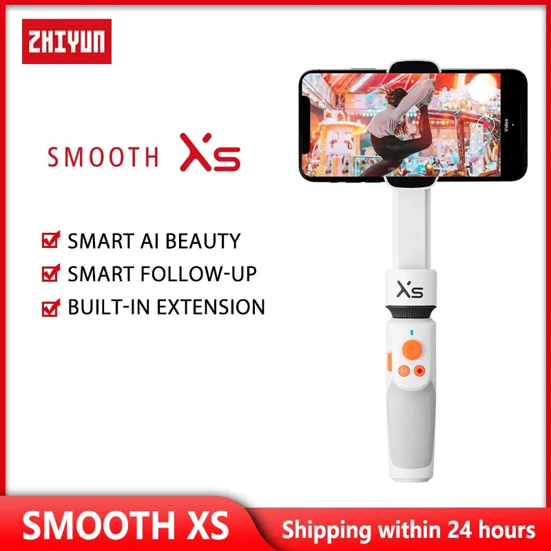 ZHIYUN SMOOTH XS Gimbal Palo Selfie Stick Phone Monopod Handheld Stabilizer for Smartphone iPhone Redmi Huawei Samsung