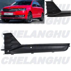 For Skoda Rapid 2018 2019 2020 2021 2022 2023 European version Left Side Front Fog Lights Lamp Grille Cover Car accessories