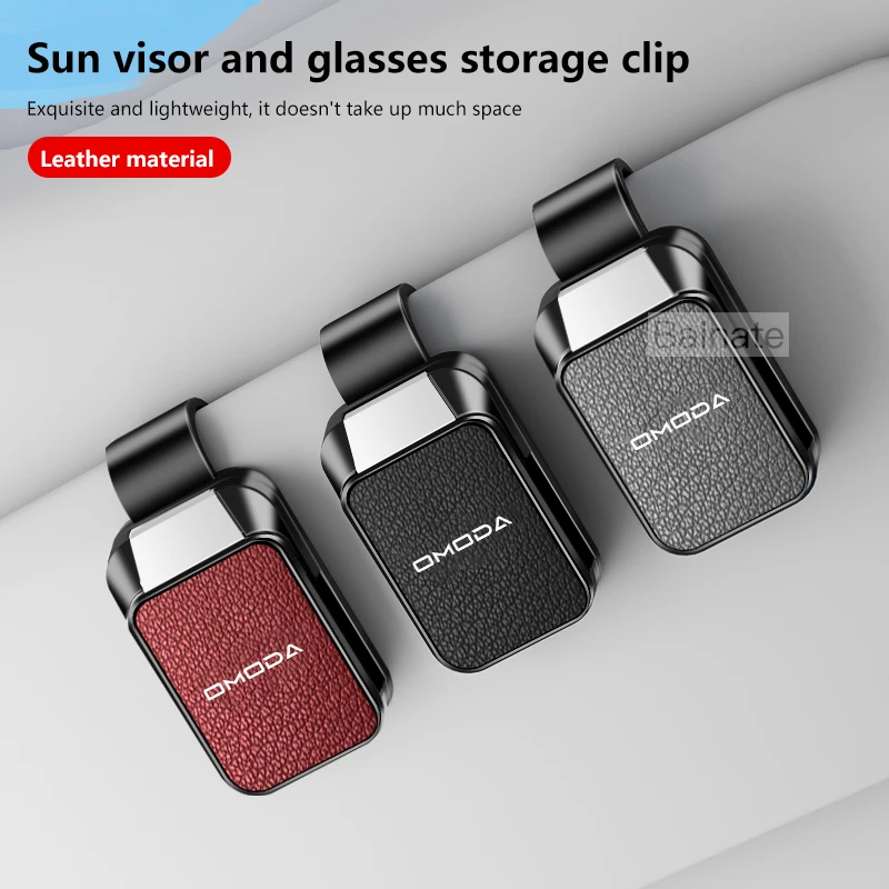Image of Auto-Sonnenblenden-Brillenetui, verschleißfester Sonnenbrillenhalter, für Omoda C5 E5 C7 C9 Omoda 5 9 EV PHEV 2024 2025