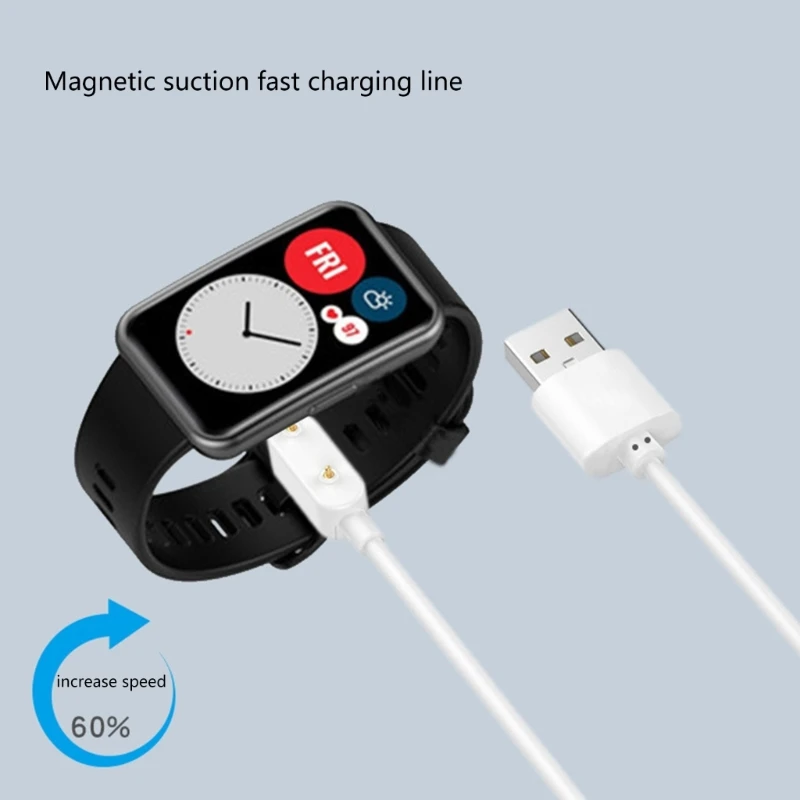 سلك كابل شحن USB 1 متر سلك محمول لهاتف Band 7 6 /Watch Fit / Drop Shipping