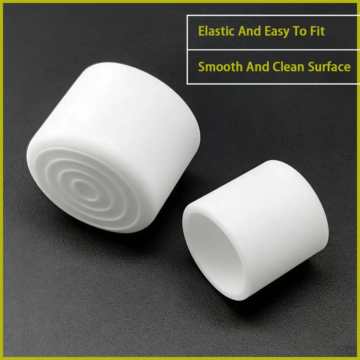 A White PVC Soft Rubber Protective Cover with a Diameter of 10-50mm Is Used for Hardware Fittings, Cables, Furniture Feet, Etc image 4