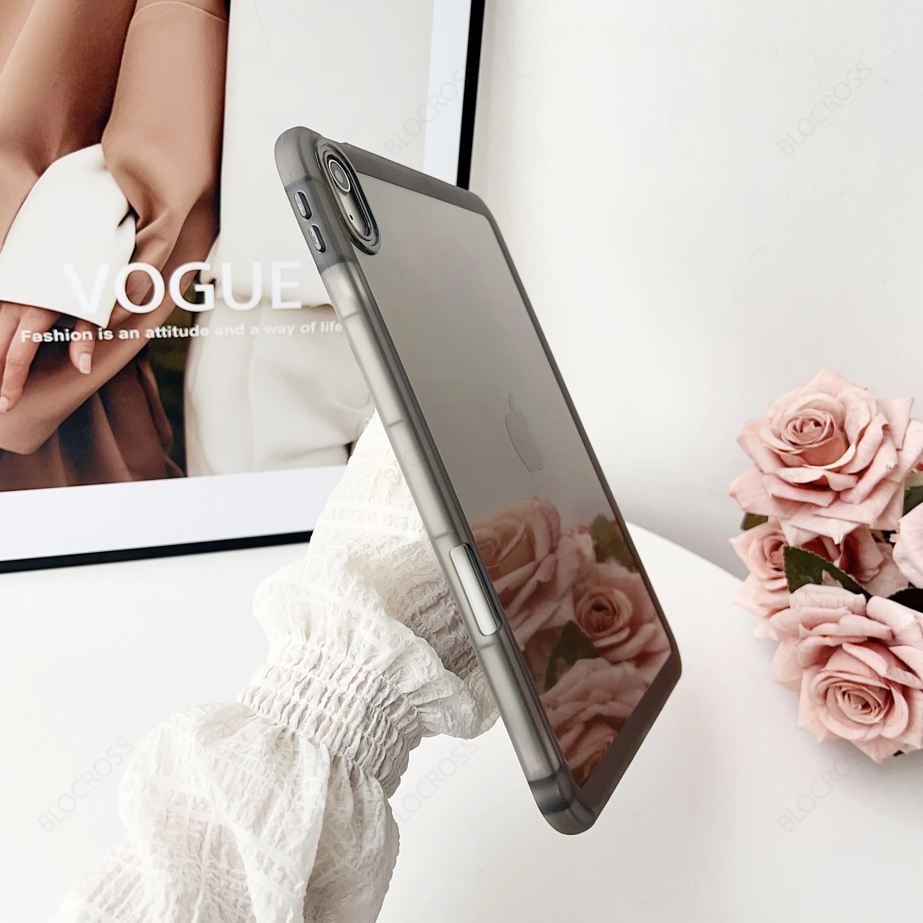 لباد 5th 6th 9.7 "7th 8th 9th 10.2" الهواء 4 الهواء 5 الهواء 11 A16 2025 Pro11 10th iPad mini 4 5 6 7 الصلب PC + حافظة حامل من البولي يوريثان #3