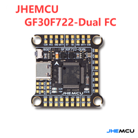 JHEMCU GF30F722-Dual F722 Flight Controller Double BEC Double Gyro high-definition 3-6S Lipo 30.5x30.5mm for RC FPV Drone