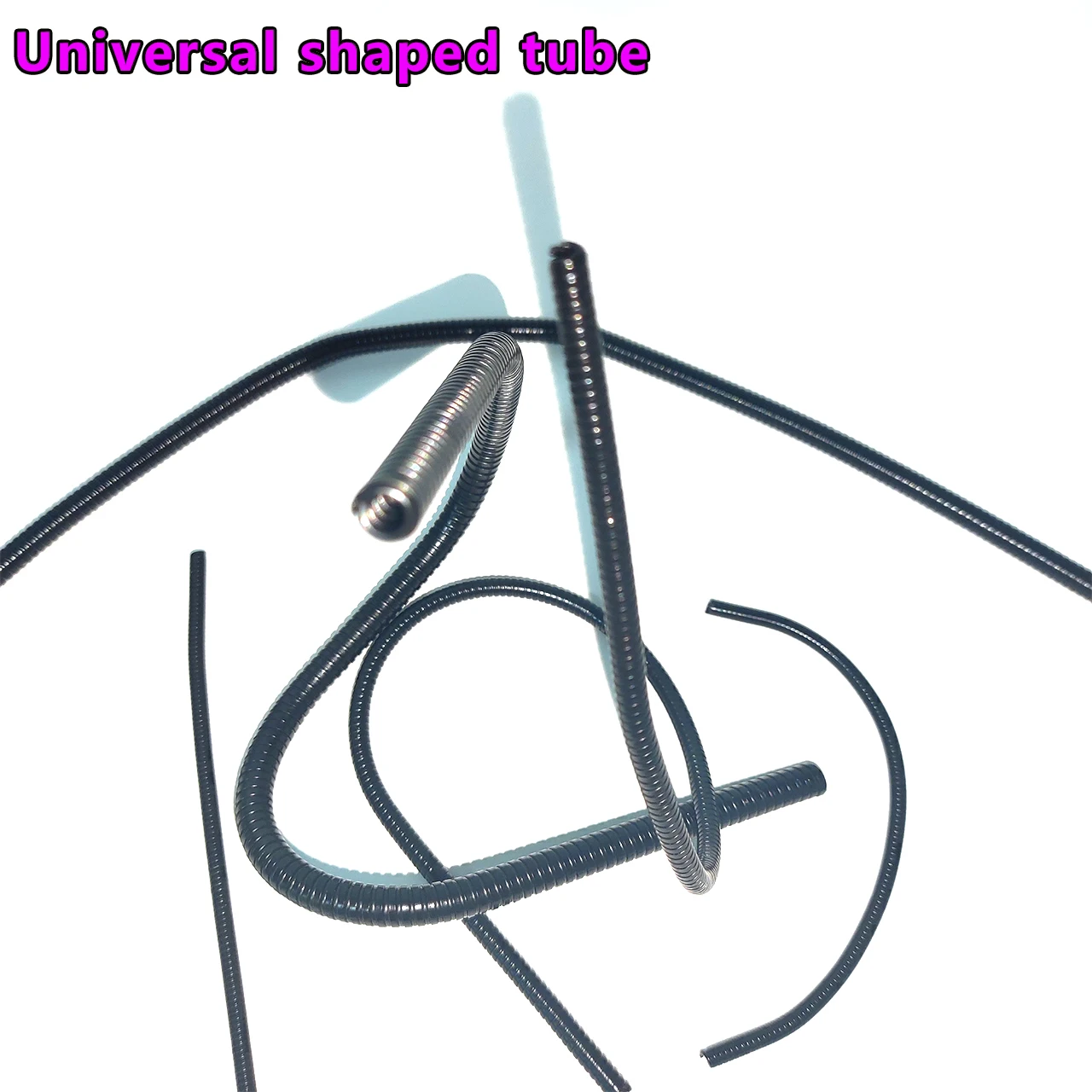 Universal Threading Pipe, Flexible and Fixed Metal Hose, Small Gooseneck Pipe Hollow Threading Fixed Tube
