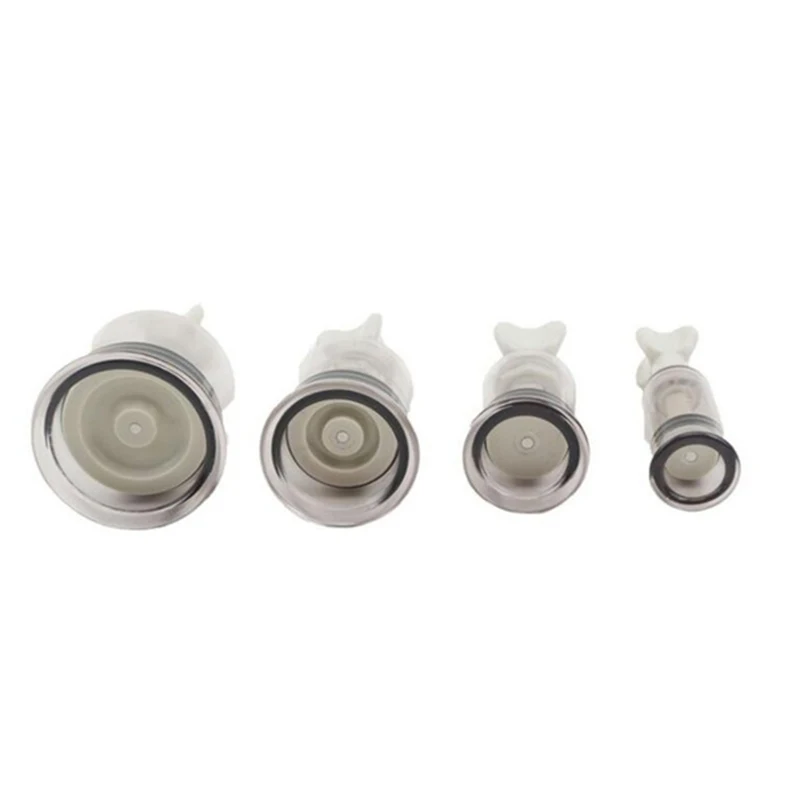 Medical Portable Twist Pump Suction Vacuum Nipple Suckers Massage Cupping Tool