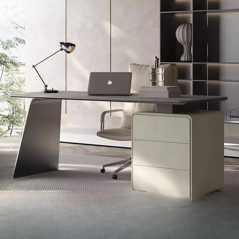 Drawer Luxury Office Desk Minimalist Multifunctional Storage Office Desk Executive Space Saving Tavolino Commercial Furniture