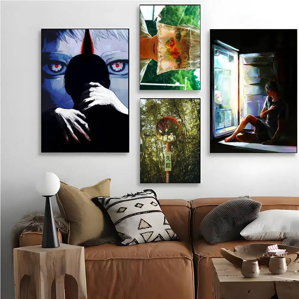 ملصق S-Summer Hikaru Died عالي الدقة جدار لاصق مقاوم للماء لغرفة المعيشة المنزلية وغرفة النوم والديكور الجمالي #4