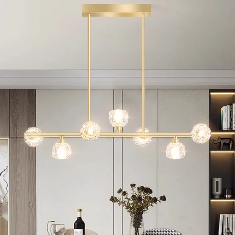 Modern LED Chandeliers para Home Decor, Luzes penduradas, Sala de estar, Sala de jantar, Iluminação interior