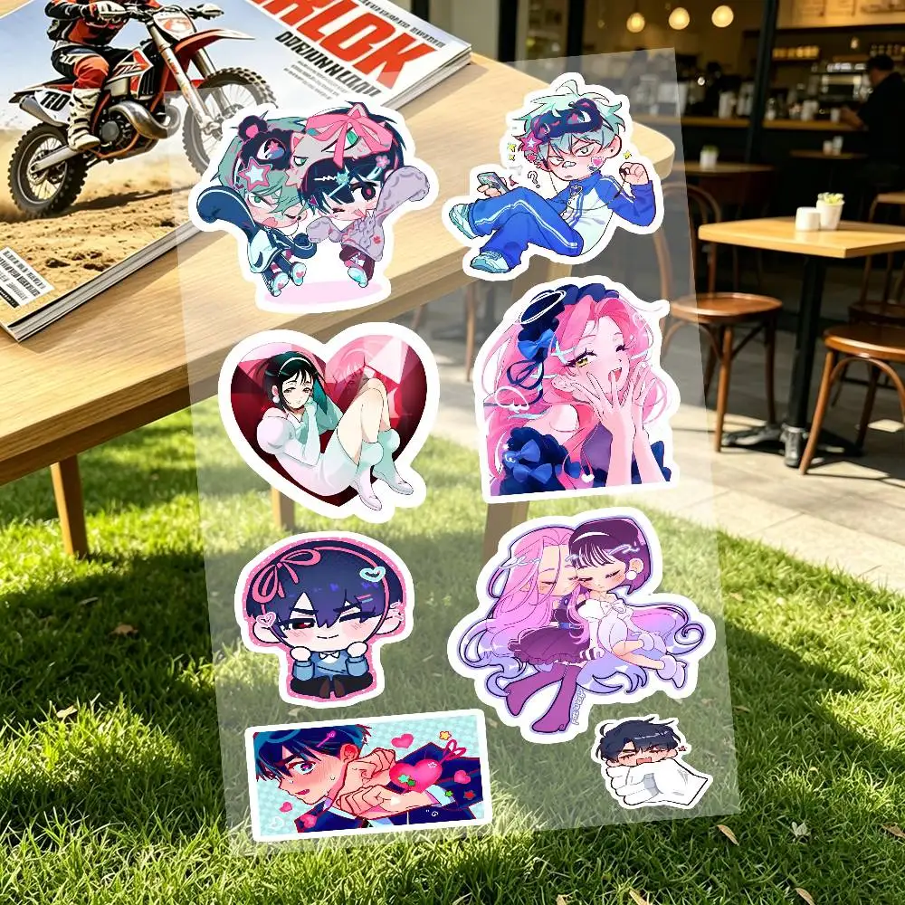Alien Stage Custom Motorcycle Sticker Kit Reflective Decal Set For Helmet Tank Fairing Body Graphics
