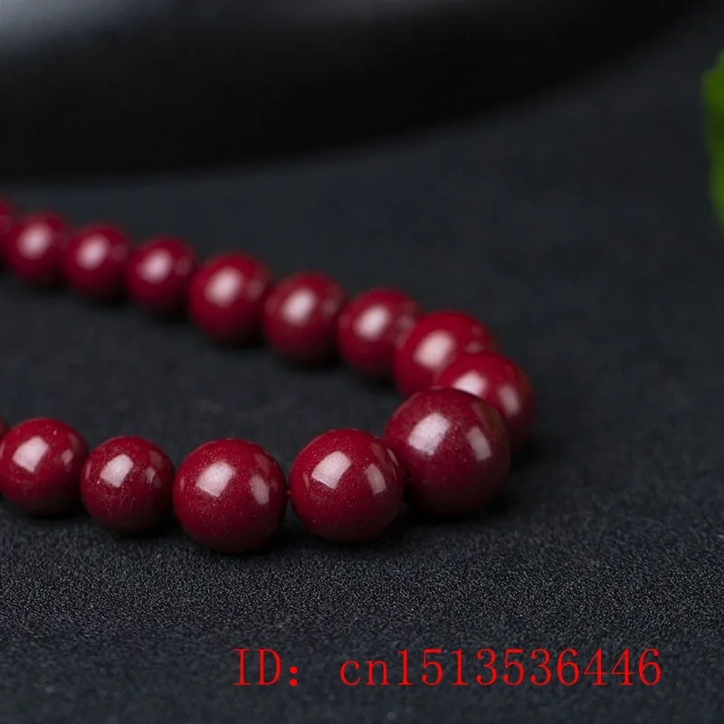 Natural Red Jade Beads Cinnabar Tower Chain Necklace Jadeite Jewelry Fashion Charm Accessories Lucky Amulet Gifts Women Her Men