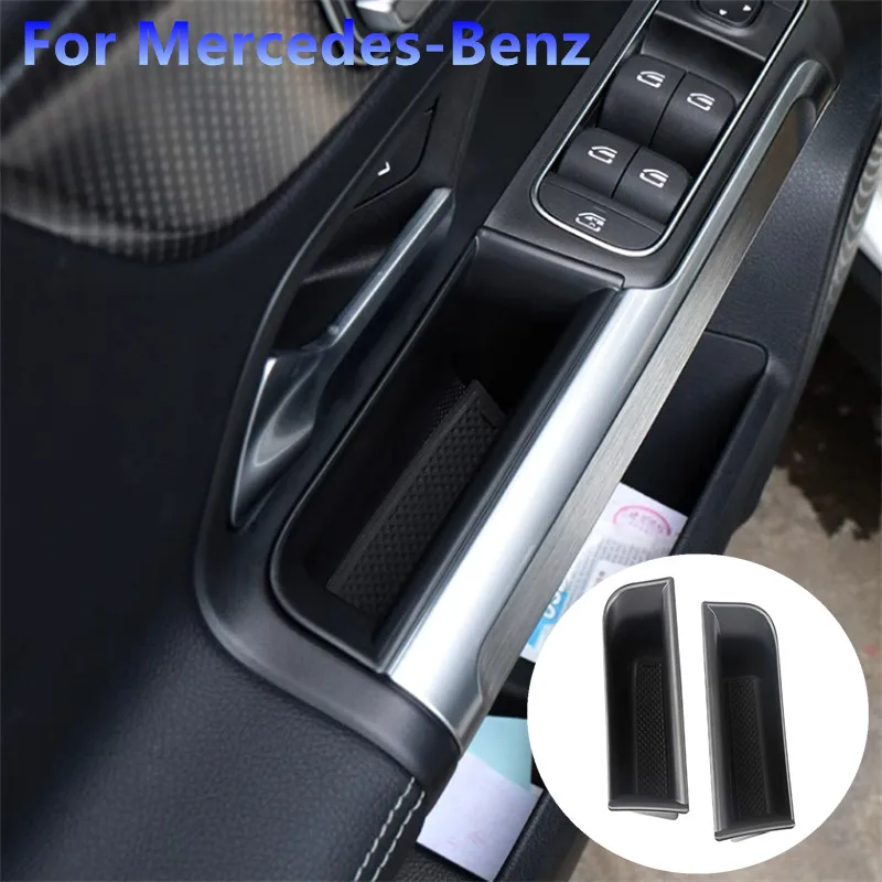 

Car Door Storage Boxes Storage Organization Car Door Storage Boxes For Mercedes Benz GLA 2019-2024 Auto Accessories