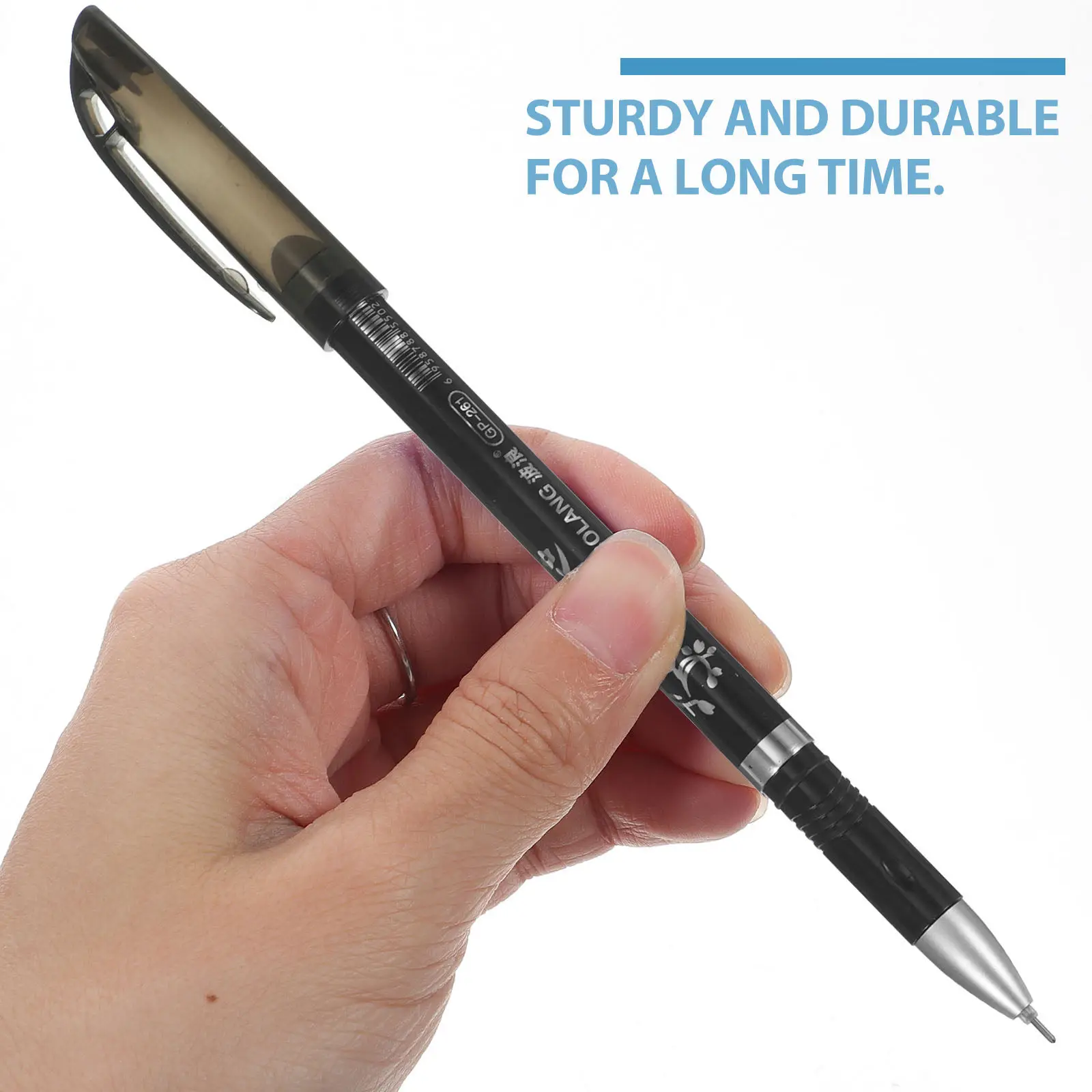 

12Pcs Erasable Pens Blue Ink 0.5mm Fine Tip Erasable Ink Pen Set Clean Erase No Residue Lightweight Portable for School Office