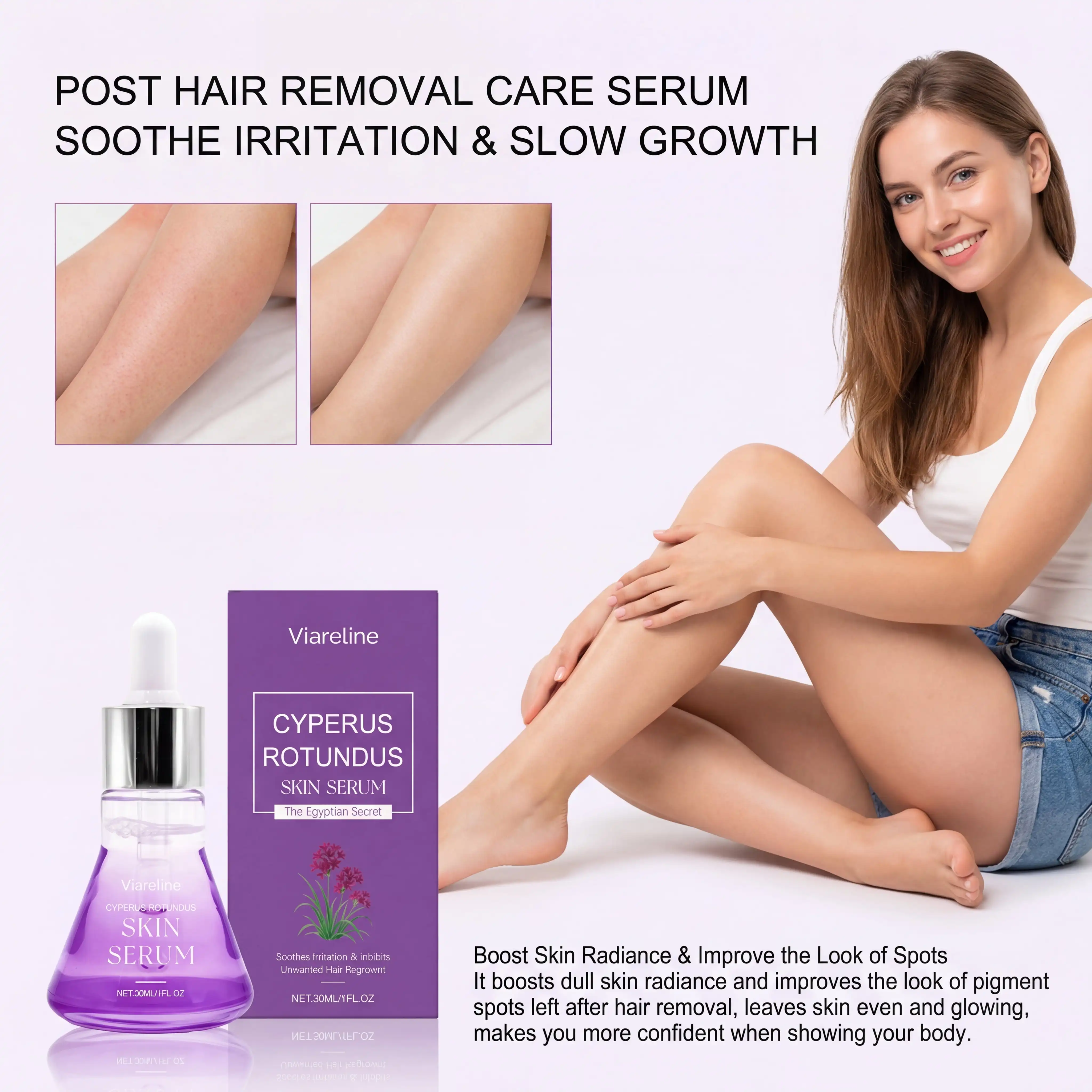 Post Hair Removal Care Serum S - огляд і ціна Hair Care Cream
